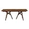 Armen Living Cortina 79" Mid-Century Modern Walnut Wood Dining Table with Walnut Legs LCCODIWA - alternate 3